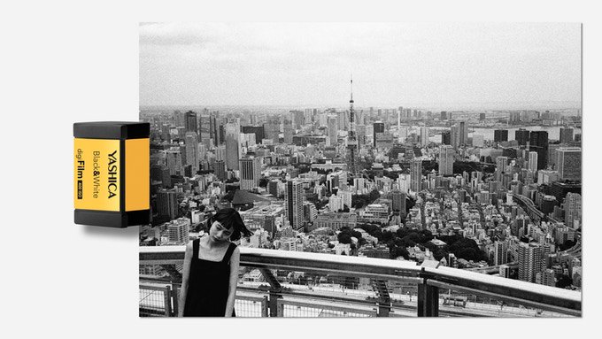 Yashica Y35 S/W digiFilm
