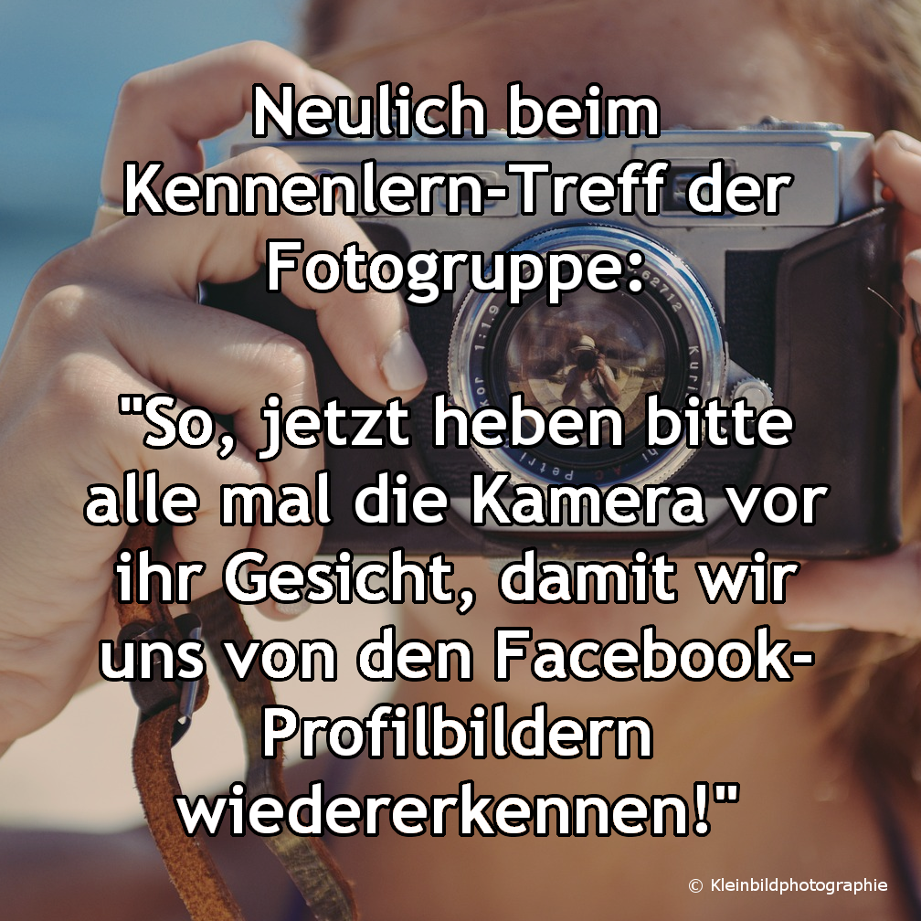 „Ach, Du bist das!“