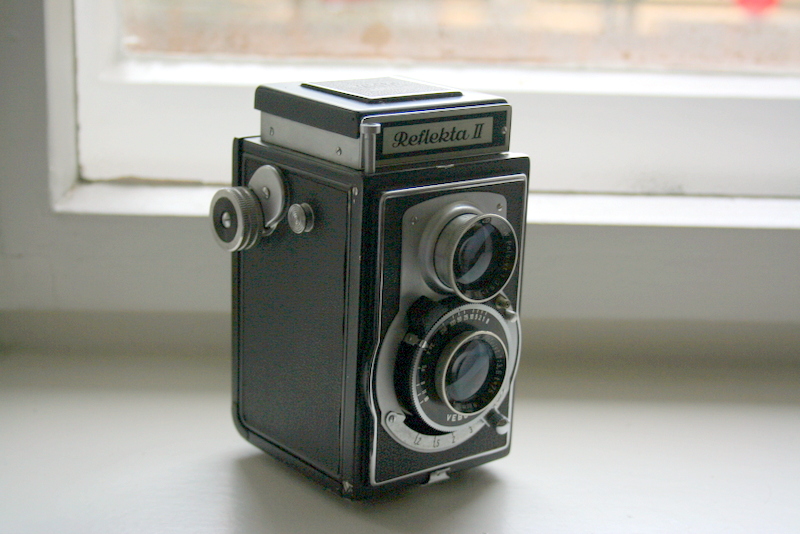 Die Reflekta 2 ist eine Mittelformatkamera und damit eine Art analog Kamera.