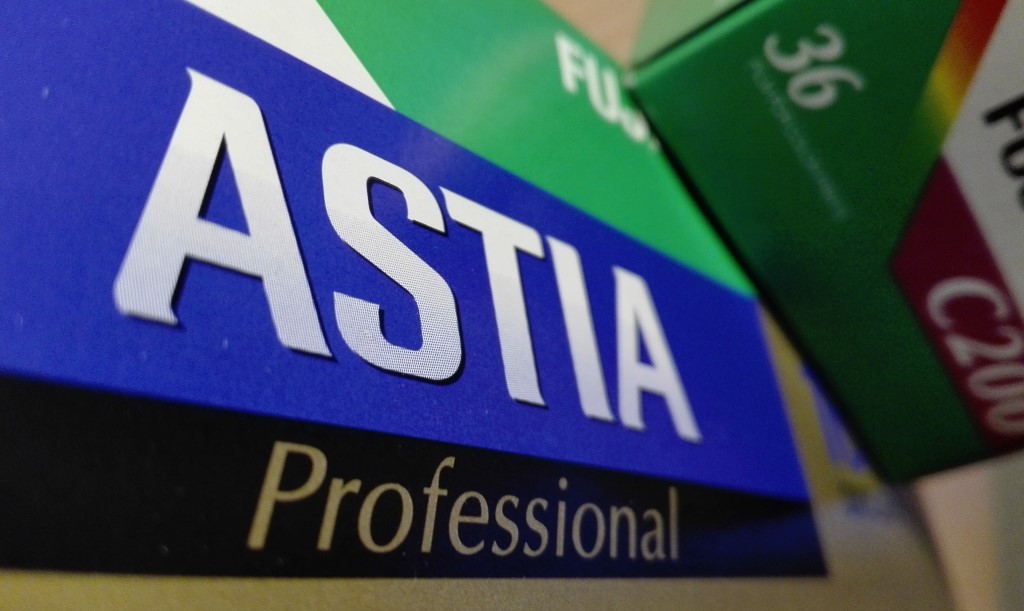 Fujifilm Astia 100F Packung