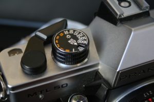 Praktica MTL 5B ISO Einstellrad