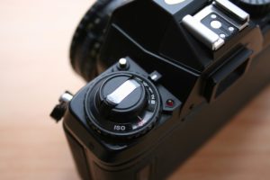 Nikon F301 ISO Einstellrad