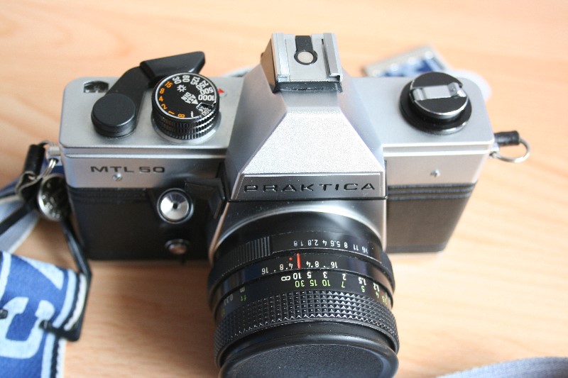 Praktica MTL 50 Frontansicht oben