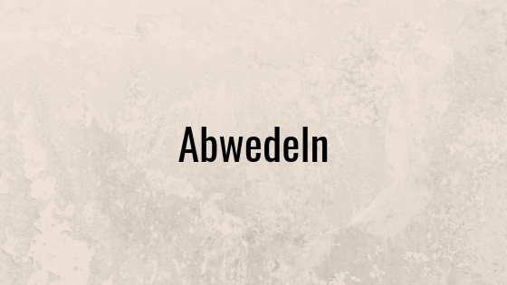 Abwedeln in der analogen Fotografie Titelbild