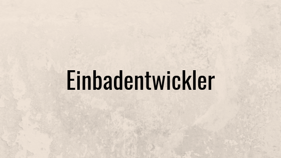 Einbadentwickler Monobad analoge Fotografie
