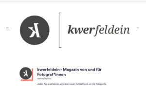 Kwerfeldein Magazin