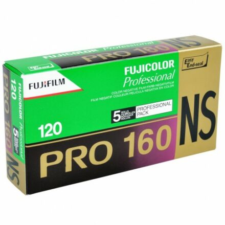 Fujicolor Pro 160 NS und Fujichrome Velvia 50 eingestellt