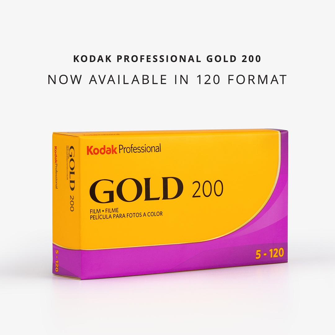 Neu: Kodak Gold 200 Mittelformatfilm Neu: Kodak Gold 200 Mittelformatfilm